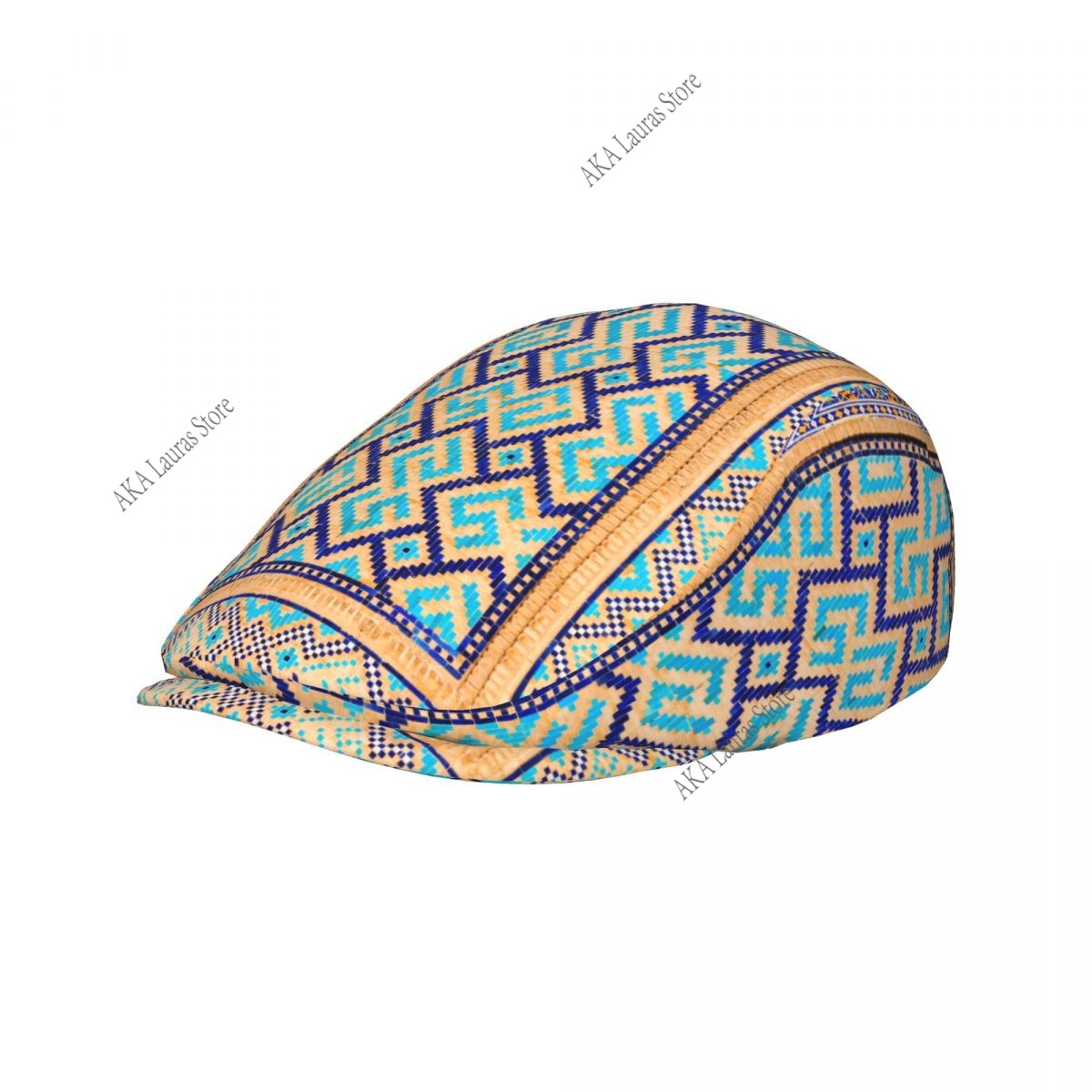 Newsboy Cap Ivy - หมวกทรงนักข่าว หมวกทรงแปดเหลี่ยมสไตล์วินเทจ หมวกลำลองลายโมเสก หมวกเบเร่ต์ หมวกแก๊ป หมวกแกตส์บี้