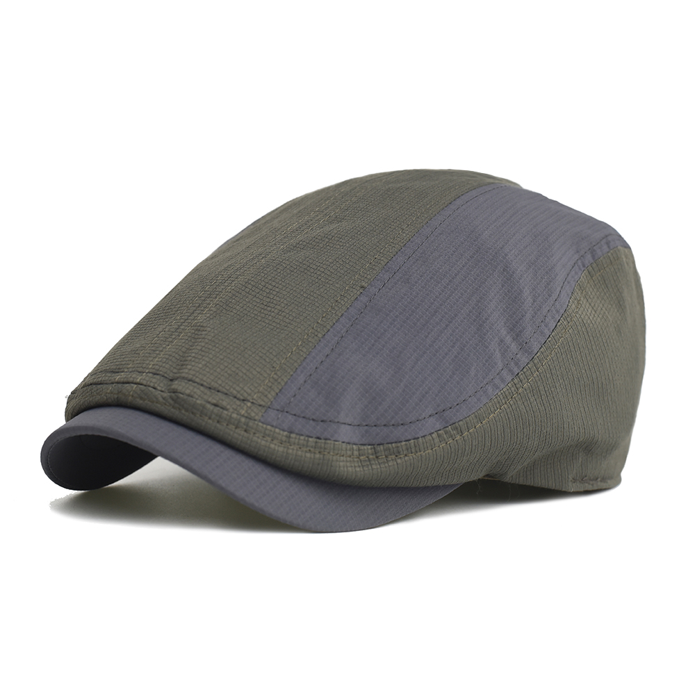 Newsboy Cap Ivy - หมวกแก๊ปทรงนิวส์บอย ระบายอากาศได้ดี สำหรับฤดูใบไม้ผลิและฤดูร้อน เหมาะสำหรับผู้ชายและผู้หญิง แฟชั่นลำลอง หมวกเบเร่ต์