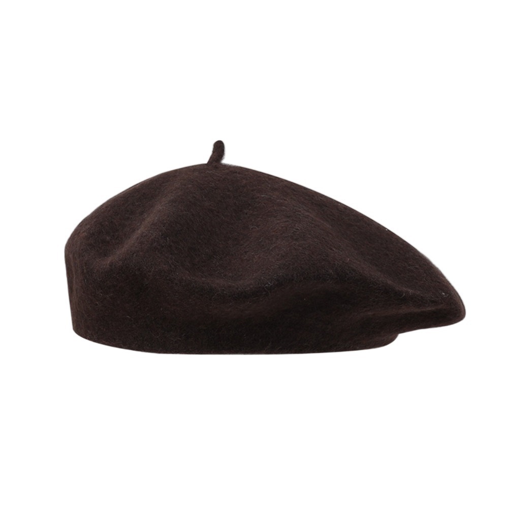หมวกเบเร่ต์ไหมพรมแฟชั่นฤดูหนาว - Beret French Wool บทวิจารณ์และราคา
