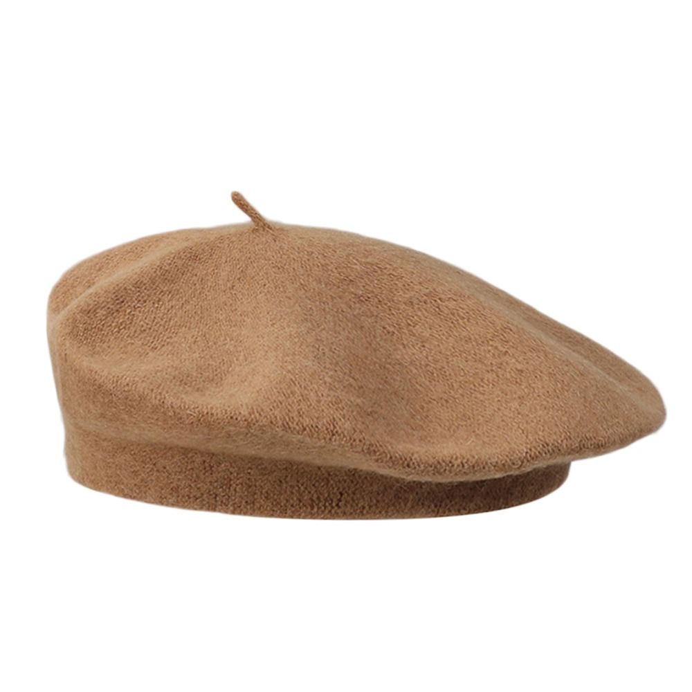 หมวกเบเร่ต์ไหมพรมแฟชั่นฤดูหนาว - Beret French Wool บทวิจารณ์และราคา