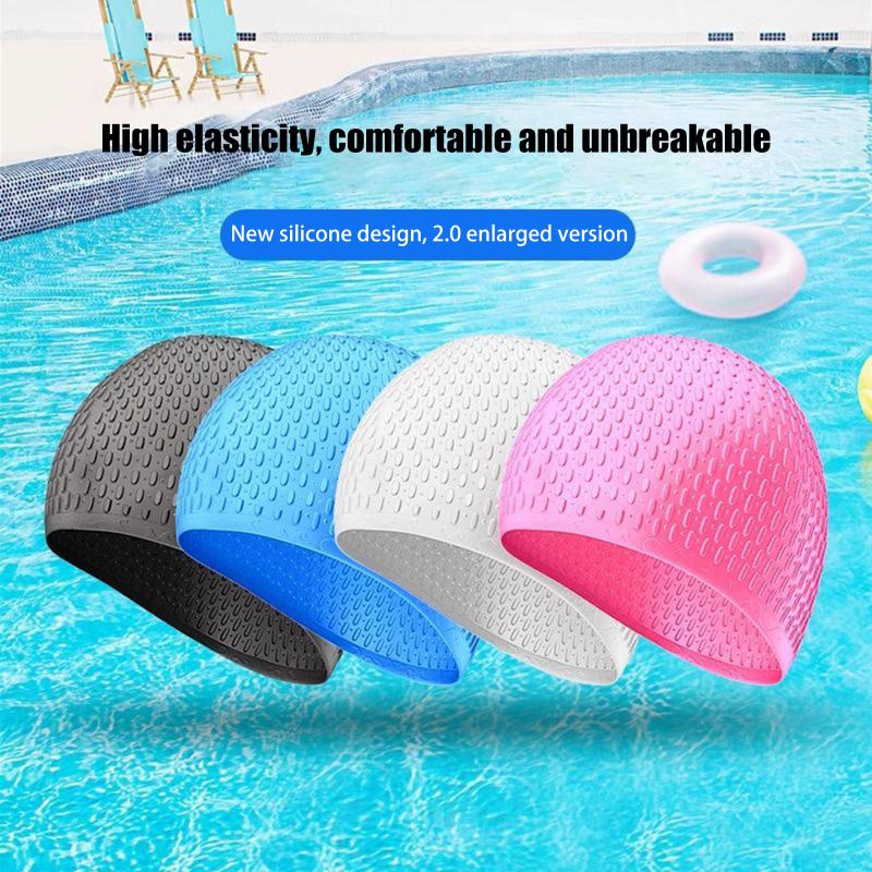 หมวกว่ายน้ำซิลิโคนแบบมืออาชีพ  - Swim Hat Silicone บทวิจารณ์และราคา