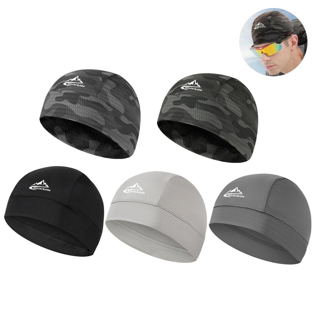 หมวกกีฬาป้องกันรังสียูวี แห้งเ - Skull Cap Helmet Liner บทวิจารณ์และราคา