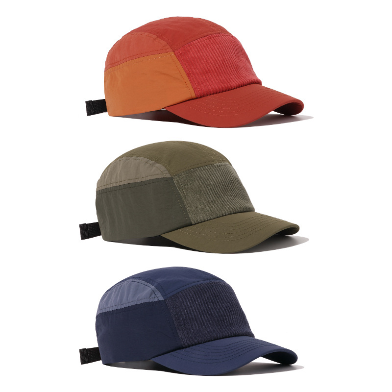 หมวก Trucker หมวกเบสบอล 5 แผงน - Corduroy Cap 5 Panel บทวิจารณ์และราคา