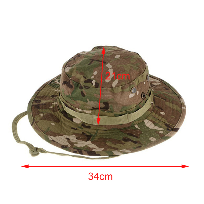 Camouflage ยุทธวิธี Boonie หมว - Boonie Hat Tactical บทวิจารณ์และราคา