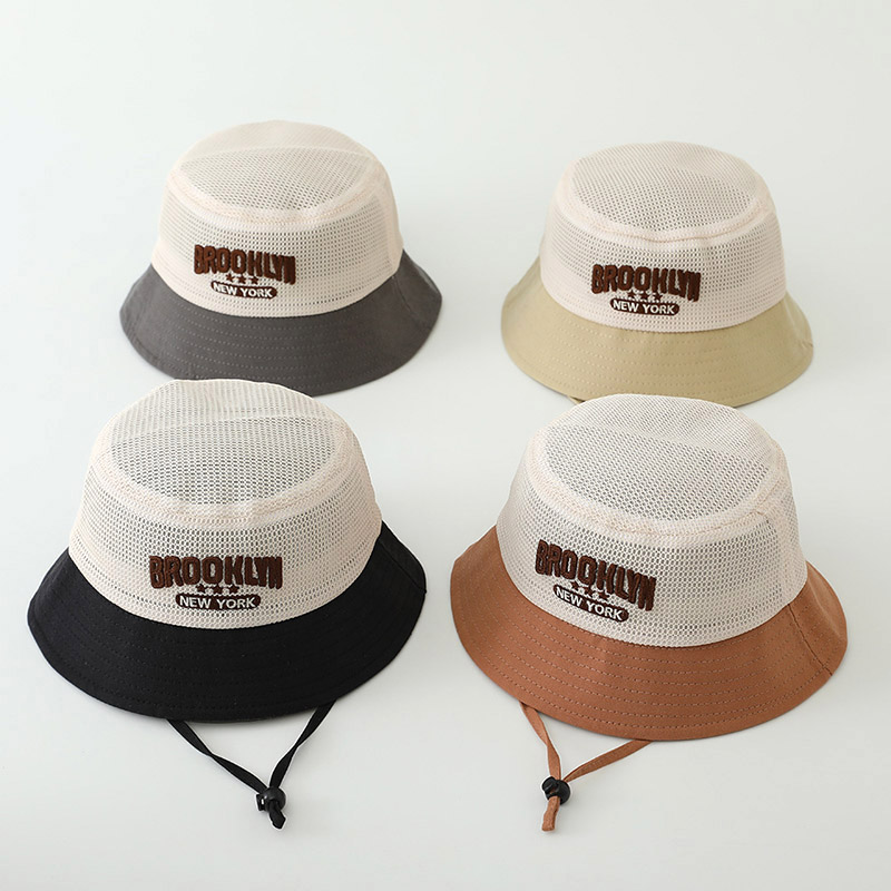 หมวกปีกกว้างปักลายตัวอักษรสำหร - Bucket Hat Cotton บทวิจารณ์และราคา