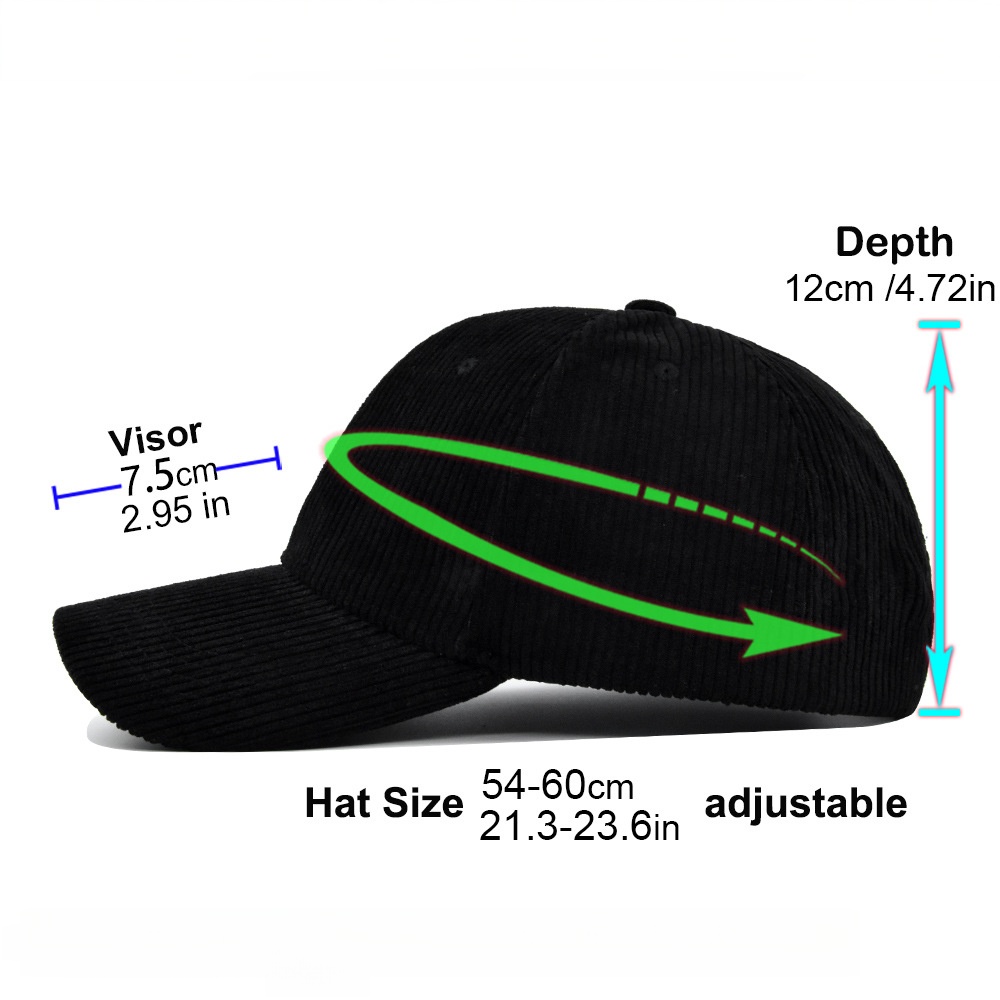 หมวกแก๊ปคอร์ดูรอยทรงทรัคเกอร์  - Corduroy Cap 5 Panel บทวิจารณ์และราคา