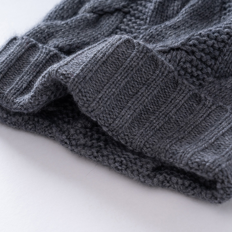 หมวกบีนนี่ไหมแคชเมียร์แท้สำหรั - Beanie Cuffed Knit บทวิจารณ์และราคา