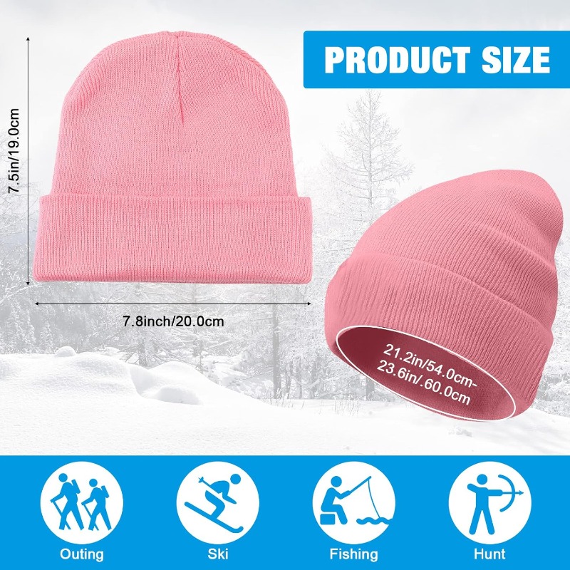 หมวกบีนนี่หนานุ่มสำหรับฤดูหนาว - Beanie Cuffed Knit บทวิจารณ์และราคา