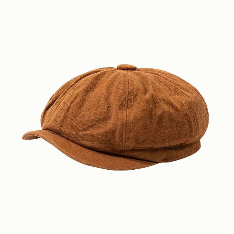 หมวกแก๊ปทรงนิวส์บอยสำหรับผู้ชา - Newsboy Cap Ivy บทวิจารณ์และราคา