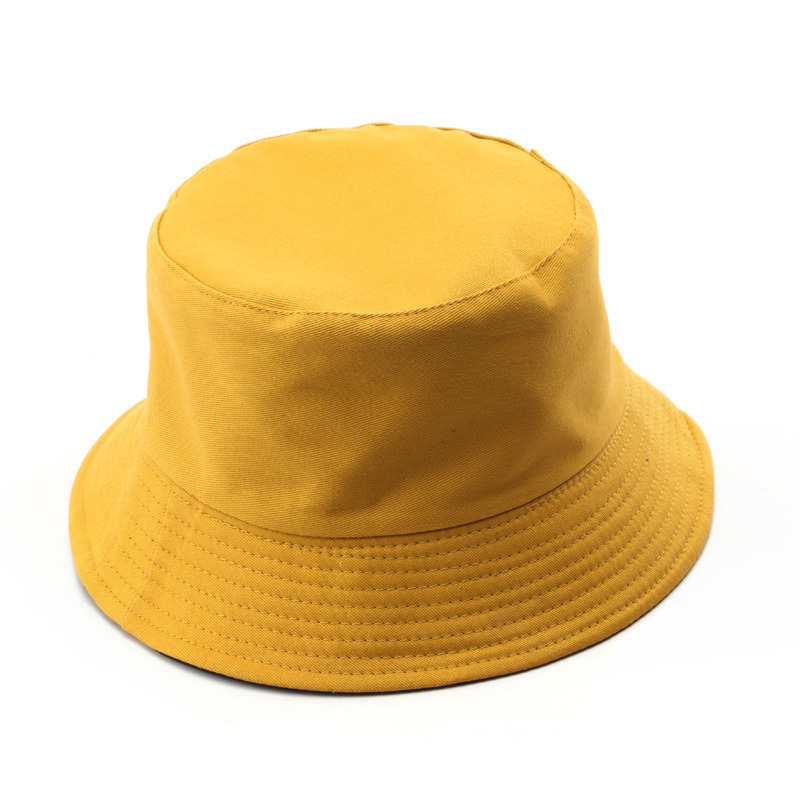 หมวกชาวประมงปีกกว้างสองด้าน สก - Bucket Hat Cotton บทวิจารณ์และราคา