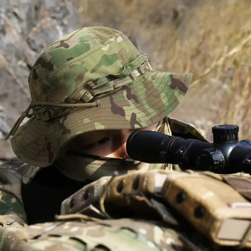 หมวกบอนนี่ลายพรางแบบใหม่ หมวกป - Boonie Hat Tactical บทวิจารณ์และราคา