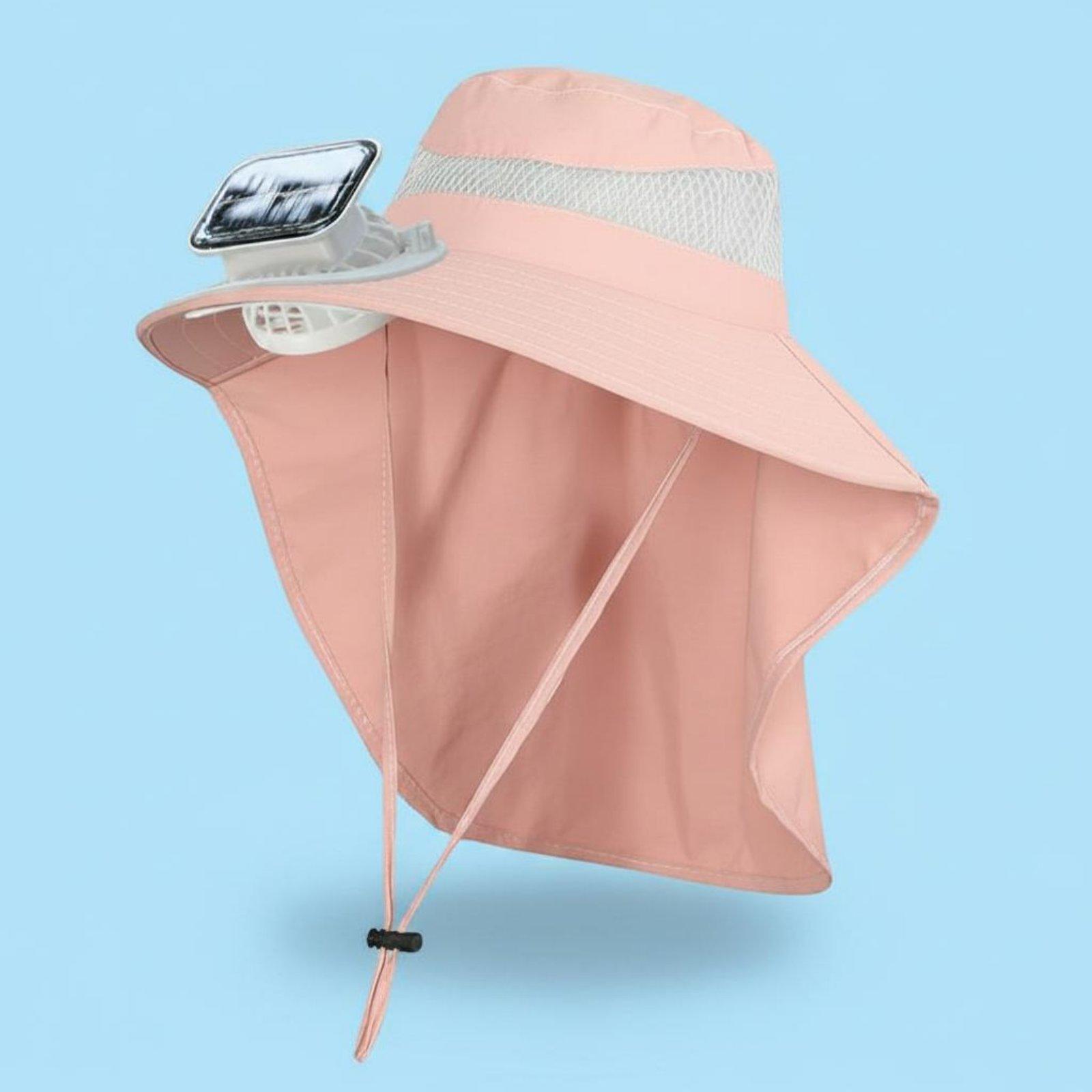 หมวกกันแดดเด็กปรับได้พร้อมพัดล - Visor Sun Hat บทวิจารณ์และราคา