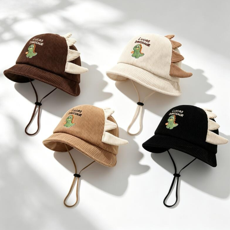 หมวกกันแดดเด็กน่ารักสำหรับฤดูใ - Bucket Hat Cotton บทวิจารณ์และราคา