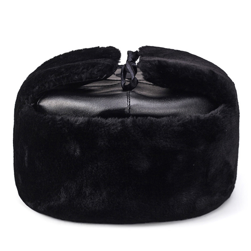 หนารัสเซียหมวกทหารหมวกทหารหมวก - Trapper Hat Ear Flap บทวิจารณ์และราคา