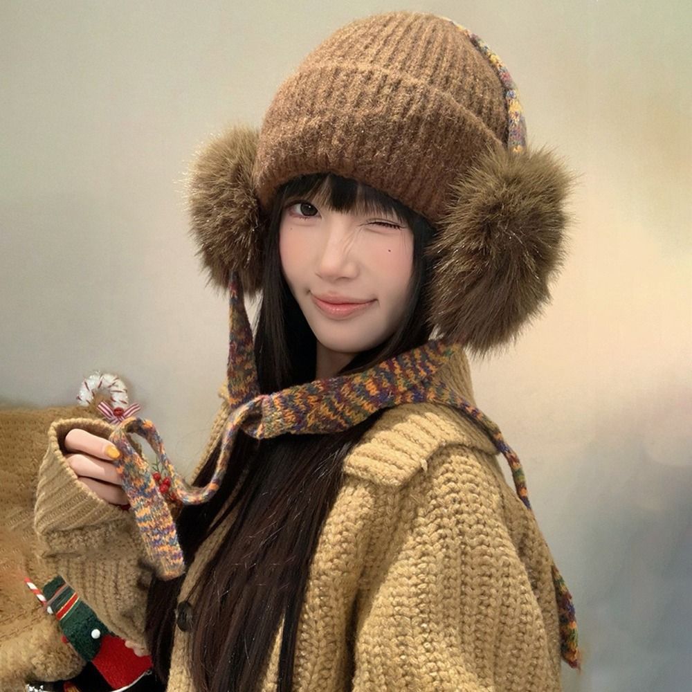 หมวกบีนนี่ไหมพรมแบบย้อนยุค มีท - Beanie Cuffed Knit บทวิจารณ์และราคา