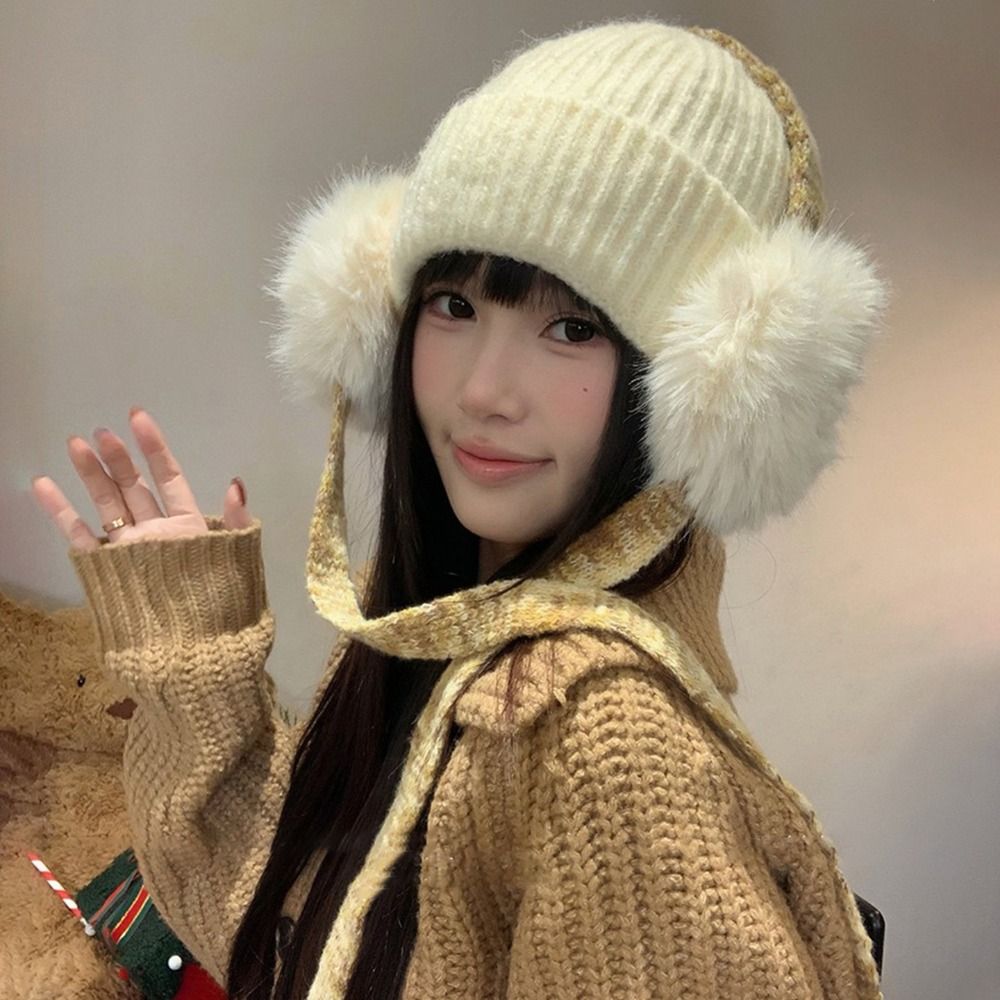 หมวกบีนนี่ไหมพรมแบบย้อนยุค มีท - Beanie Cuffed Knit บทวิจารณ์และราคา