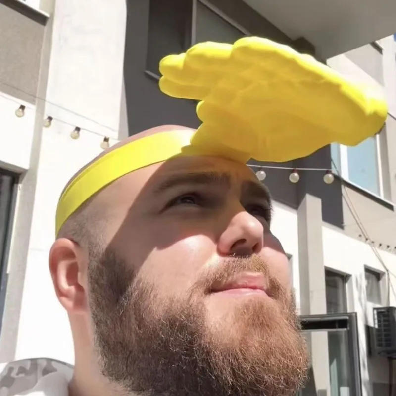 หมวกกันแดดรูปทรงฝ่ามือ 3 มิติ  - Visor Sun Hat บทวิจารณ์และราคา