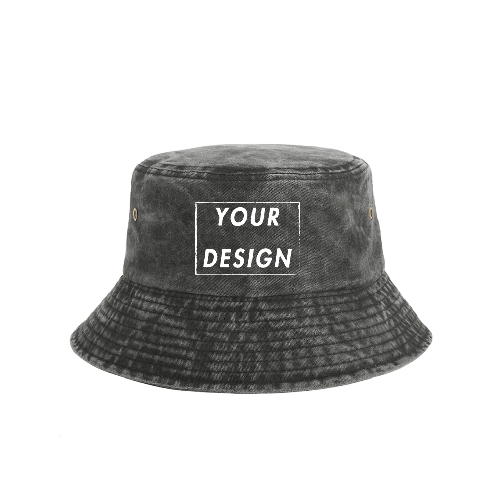 หมวกบักเก็ตวินเทจแบบซักล้างได้ - Bucket Hat Cotton บทวิจารณ์และราคา