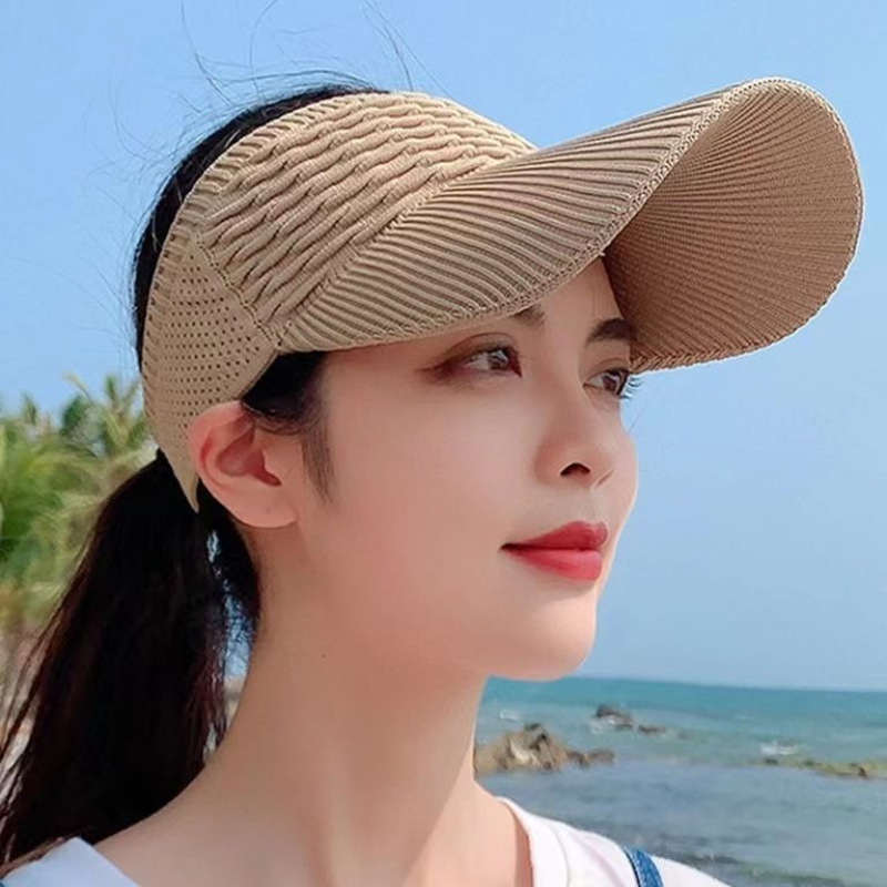 หมวกกันแดดสำหรับผู้หญิง 1 ชิ้น - Visor Sun Hat บทวิจารณ์และราคา