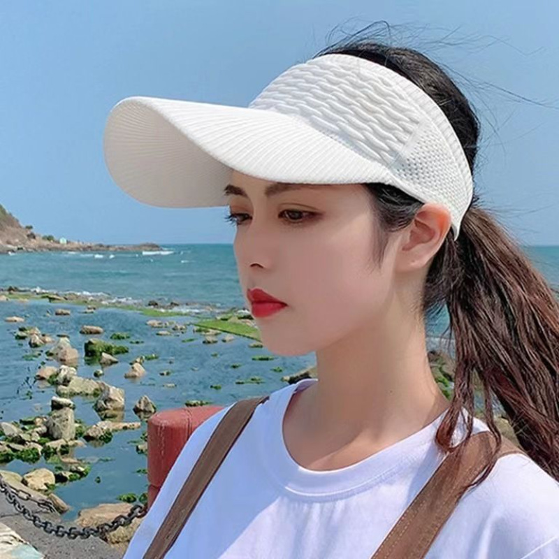 หมวกกันแดดสำหรับผู้หญิง 1 ชิ้น - Visor Sun Hat บทวิจารณ์และราคา