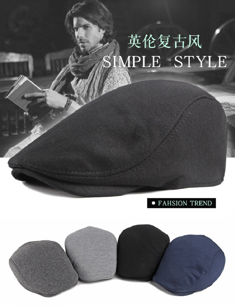 หมวกขนสัตว์ผสมสำหรับผู้ชายหมวก - Newsboy Cap Ivy บทวิจารณ์และราคา